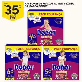 Continente Dodot activity promoção
