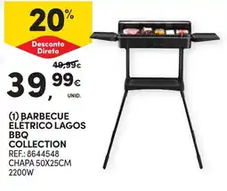 Continente barbecue elétrico lagos bbq collection promoção