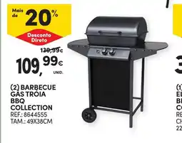 Continente Barbecue gas troia bbq collection promoção