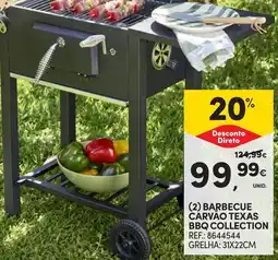 Continente Barbecue carvão texas bbq collection promoção