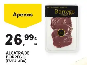 Continente Alcatra de borrego promoção