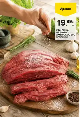 Continente Fraldinha de bovino américa do sul (embalado) promoção