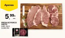 Continente Presa de porco preto promoção