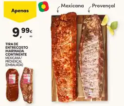 Continente Tira de entrecosto marinada continente mexicana/provençal promoção