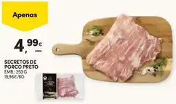 Continente Secretos de porco preto promoção