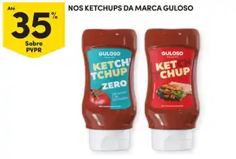Continente Ketchup da marca Guloso promoção