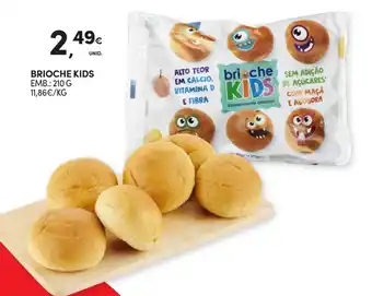 Continente Brioche kids promoção