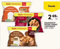 Continente Pack poupança rissóis de carne continente promoção