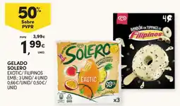 Continente Gelado solero exotic/filipinos promoção