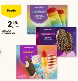 Continente Gelado continente promoção