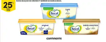 Continente Becel promoção