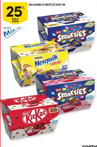 Continente Nestlé Mix-in promoção