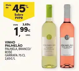 Continente vinho palmelão palmela, branco/ rosé promoção