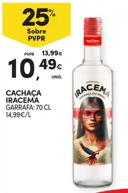 Continente Cachaça iracema promoção