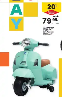 Continente A minha 1ª vespa promoção