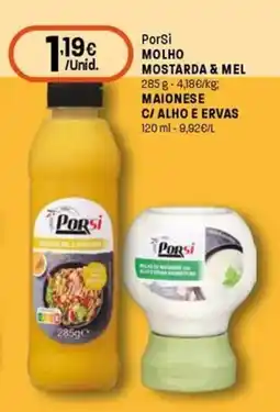 Intermarché Porsi molho mostarda & mel promoção