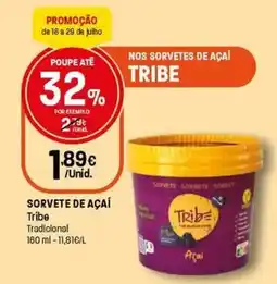 Intermarché Sorvete de açaí tribe tradicional promoção