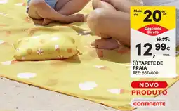 Continente Tapete de praia promoção