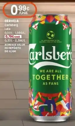 Intermarché Cerveja carlsberg lata promoção