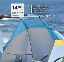 Continente Tenda de praia berg promoção