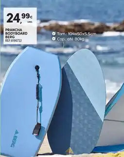Continente Prancha bodyboard berg promoção