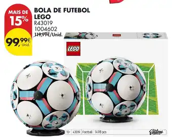 Pingo Doce Bola de futebol lego promoção
