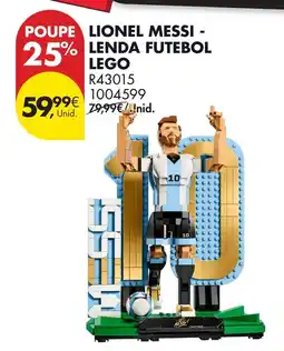 Pingo Doce Lionel messi lenda futebol lego promoção