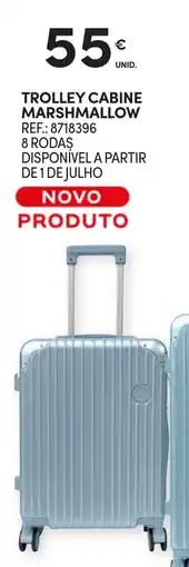 Continente Trolley cabine marshmallow promoção