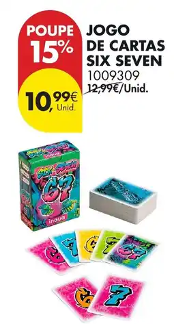 Pingo Doce Jogo de cartas six seven promoção