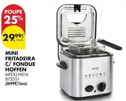 Pingo Doce Mini fritadeira c/ fondue hoffen promoção