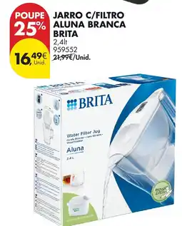 Pingo Doce Jarro c/filtro aluna branca brita promoção