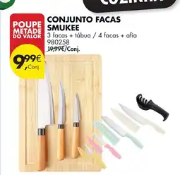 Pingo Doce Conjunto facas smukee promoção