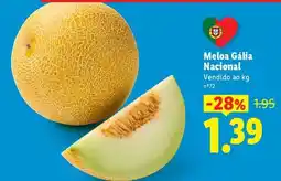 Lidl Meloa Gália Nacional promoção