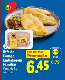 Lidl Bife de Frango Embalagem Familiar promoção