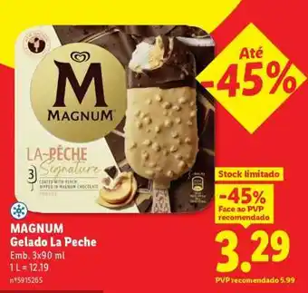 Lidl MAGNUM promoção