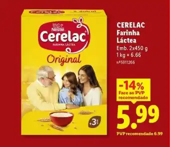 Lidl CERELAC Farinha Láctea promoção