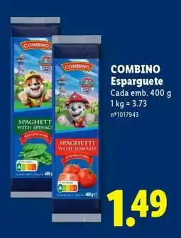 Lidl Combino Esparguete promoção