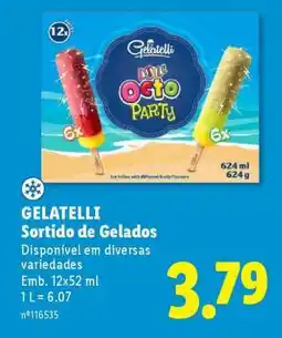 Lidl GELATELLI promoção