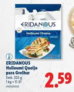 Lidl Eridanous Halloumi - Queijo para Grelhar promoção