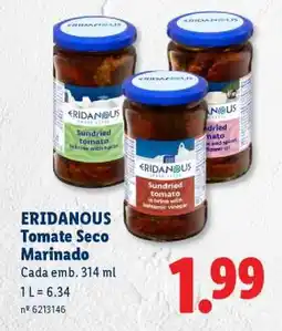 Lidl ERIDANOUS Tomate Seco Marinado promoção