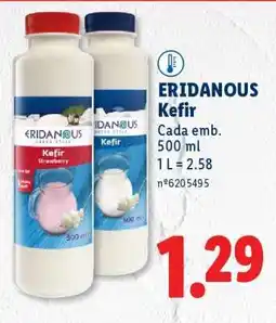 Lidl Eridanous Kefir promoção