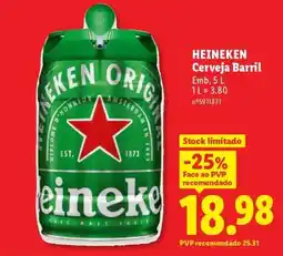 Lidl HEINEKEN promoção