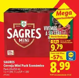 Lidl SAGRES promoção