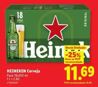 Lidl Heineken Cerveja promoção