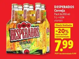 Lidl DESPERADOS promoção