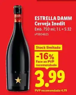 Lidl ESTRELLA DAMM promoção