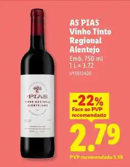 Lidl AS PIAS promoção