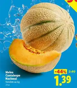 Lidl Meloa Cantaloupe Nacional promoção