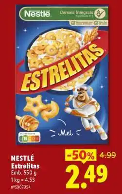 Lidl Nestlé Estrelitas promoção