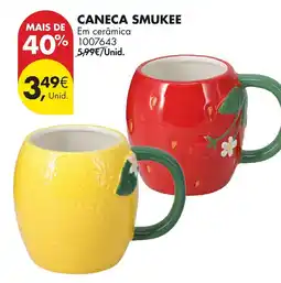 Pingo Doce Caneca smukee promoção